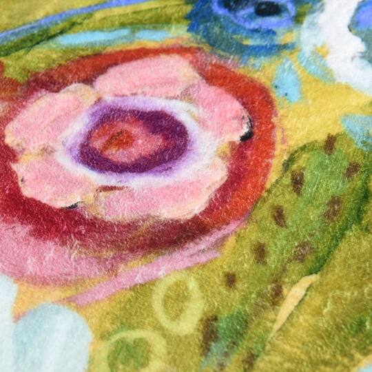 Empire Art Direct 5ft. x 7.5ft. Secret Garden Floral III B Tapis D'Art Washable Area Rug